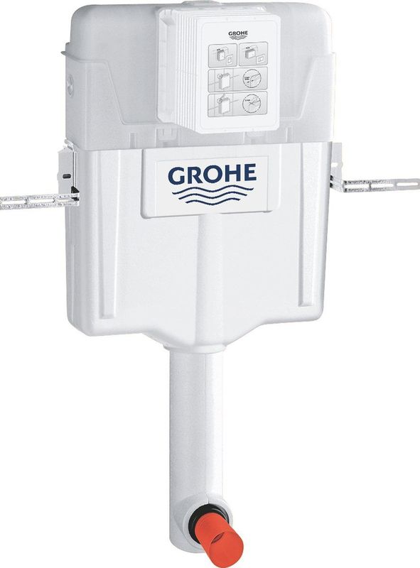 Grohe - GD 2 - Wc-Reservoir - Instelbare Doorstroming - Geluidsarm - Wateraansluiting DN 15
