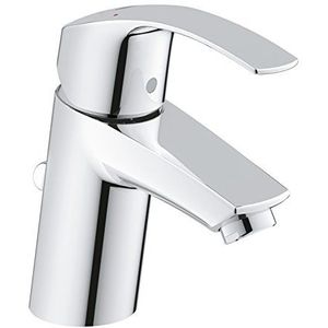 GROHE 3326520L | Eurosmart wastafelkraan met pop-Up afvalset en universele druk - chroom, S-Size