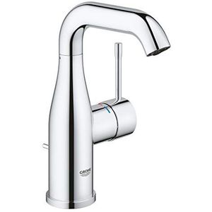 Grohe Essence New Wastafelkraan M-size Chroom met Waste