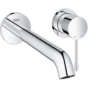 GROHE Essence New Wastafelkraan - Wandgemonteerd - Chroom - Waterbesparend