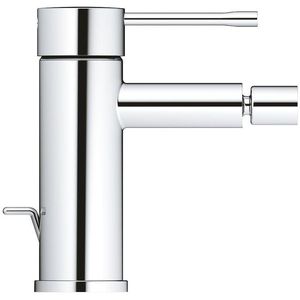 GROHE Essence New 1 gats bidetkraan S size met waste met 28mm cartouche chroom 32935001