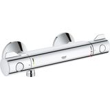 GROHE Grohtherm 800 Thermostatische Douchekraan - Waterbesparende EcoJoy® - 15 cm - Met Koppelingen