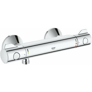 GROHE Grohtherm 800 Thermostatische Douchekraan - Waterbesparende EcoJoy® - 15 cm - Met Koppelingen