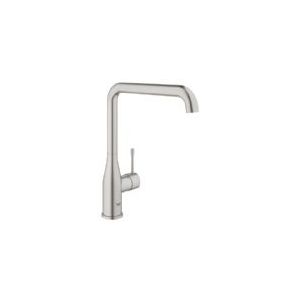 GROHE Essence New Keukenkraan - Hoge Uitloop - Draaibaar - RVS