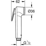 GROHE Vitalio Trigger Spray 30 Handdouche 1 straalsoort, 26351000