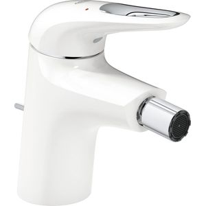 GROHE Eurostyle New 1 gats bidetkraan S size met waste wit 33565ls3