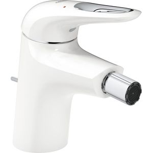 GROHE Eurostyle New 1 gats bidetkraan S size met waste wit 33565LS3