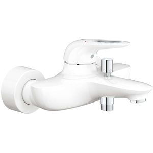 GROHE Einhand-Wannenbatterie Eurostyle 33591_3 Wandmontage moon white/chrom, 33591LS3