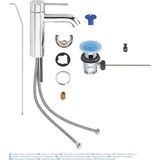Grohe - Essence - Waschtisch Einhebelmischer mit Ablaufgarnitur, verchromt 23589001