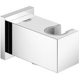 GROHE Euphoria Cube Wandaansluitbocht - Voor douche met muurhouder - Chroom