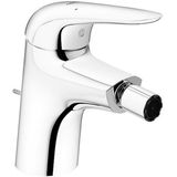 GROHE Eurostyle New 1 gats bidetkraan S size met waste met gesloten greep chroom 23720003