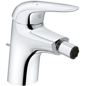 GROHE Eurostyle New 1 gats bidetkraan S size met waste met gesloten greep chroom 23720003