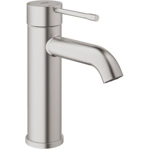 GROHE Essence New Wastafelkraan - zonder waste - vaste uitloop - supersteel - 23590DC1