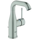 GROHE Essence new Wastafelkraan Opbouw - uitloop 11.4cm - M-size - waste - supersteel 23462DC1