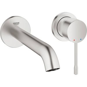 GROHE Essence New Wastafelkraan Inbouw - uitloop 18.3cm - M-size - supersteel 19408DC1