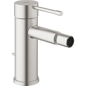 GROHE Essence New Bidetkraan - Lage uitloop - Met trek-waste - SuperSteel