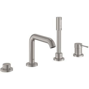 GROHE Essence New Viergats Badrandcombinatie - SuperSteel