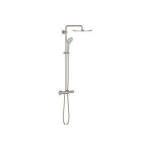 GROHE Euphoria xxl Regendoucheset Opbouw - hoofddouche 31cm - handdouche rond - supersteel 26075DC0