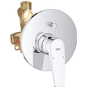 BauFlow - Wannenarmatur - Unterputz, mit Einbaukörper, verchromt 29113000 - Grohe