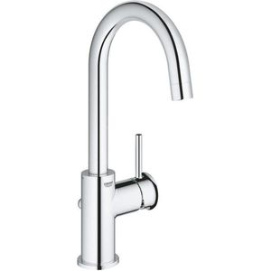 Wastafelkraan grohe start classic 1-gats l-size met waste chroom