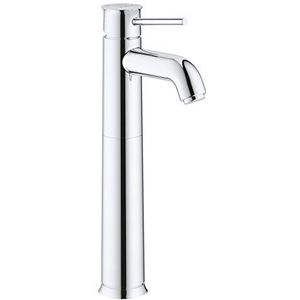 GROHE Start Classic - eengreeps wastafelarmatuur (waterbesparend, duurzaam oppervlak, XL-maat), chroom, 23784000