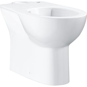 GROHE Bau - Duoblokpot - Diepspoel - Spoelrandloos - Wit - 36.5x68.7cm