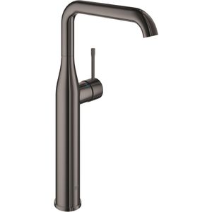 GROHE Essence New Wastafelkraan - Extra hoge draaibare uitloop - Hard Graphite (antraciet glanzend)