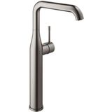 GROHE Essence New Wastafelkraan Opbouw - uitloop 17.9cm - XL-size hoge draaibare uitloop - EcoJoy - brushed hard graphite 32901AL1