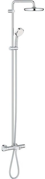Tempesta Cosmopolitan System 210 Duschsystem Mit Thermostat-Wannenbatterie Für Die Wandmontage Chrom (26223001) - Grohe