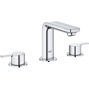 GROHE Lineare New waterbesparende wastafelkraan M-size met waste chroom 20304001