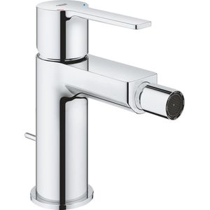 GROHE Lineare New 1-gats bidetkraan S-size m waste met QuickFix, chroom