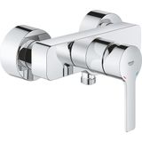 Grohe - Lineare 1-Loch-Einhand-Brausebatterie Chrom, Wandmontage, mit Temperaturbegrenzer