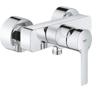 GROHE Linaere New Douchekraan - Mengkraan - Wandmontage - 15 cm hartafstand - Chroom