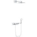 GROHE Rainshower Systeem SmartControl Duo 360 Combi-douchesysteem met thermostaat, zichtbaar / onzichtbaar, 26443000