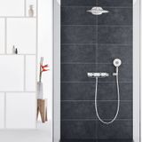 GROHE Rainshower Systeem SmartControl Mono 360 Combi-douchesysteem met thermostaat, zichtbaar / onzichtbaar, 26446000