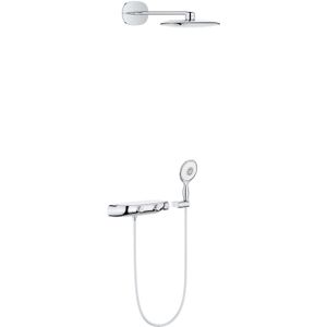 GROHE Rainshower Systeem SmartControl Mono 360 Combi-douchesysteem met thermostaat, zichtbaar / onzichtbaar, 26446000