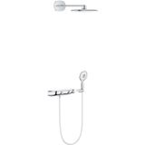 GROHE Rainshower SmartControl Regendoucheset Opbouw - hoofddouche 36cm - handdouche rond - chroom wit 26446LS0