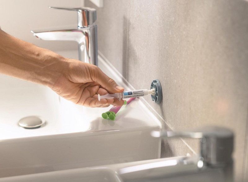 Grohe - Essentials - Toilettenbürstengarnitur, SuperSteel 40374DC1