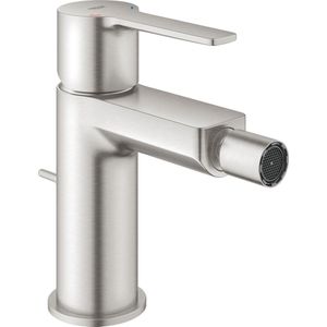 GROHE Lineare New bidetkraan S-size met waste supersteel 33848DC1