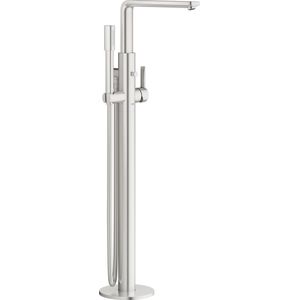 GROHE Lineare New afbouwdeel voor vrijstaande badkraan vloermontage met omstel m. sena handdouche en doucheslang 125cm supersteel 23792DC1