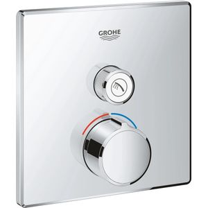 Grohe - SmartControl Unterputzmischer, ein Absperrventil, eckige