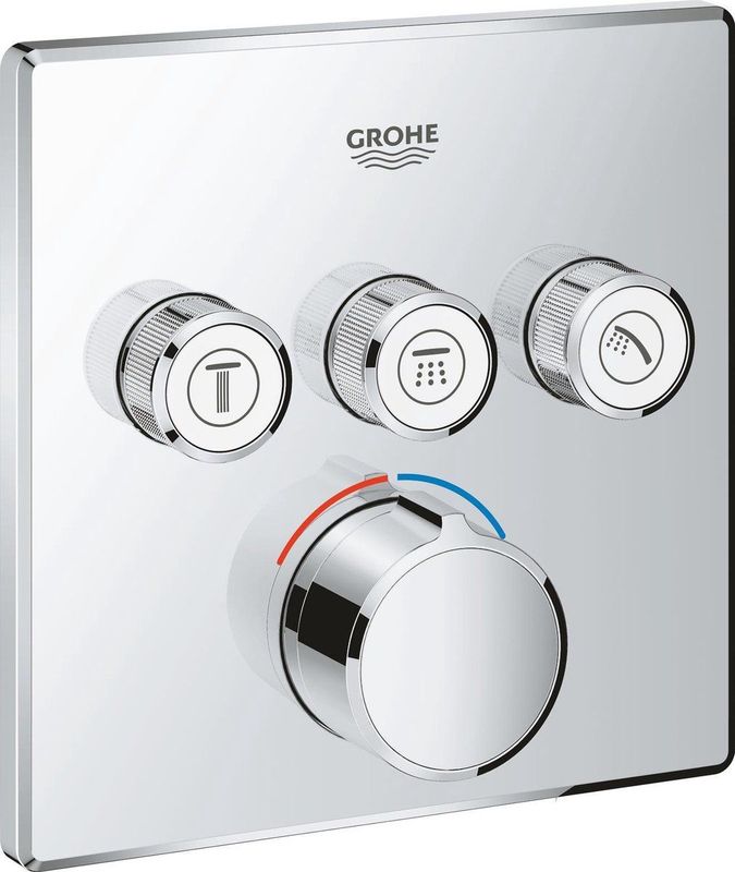 Grohe - SmartControl - Unterputzarmatur für 3 Verbraucher, verchromt 29149000