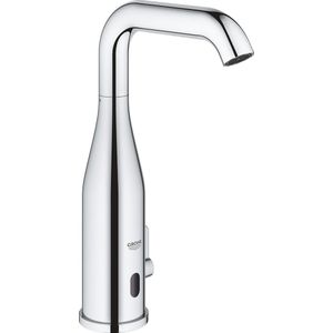 GROHE Essence Wastafelkraan Opbouw - uitloop 12.7cm - electronisch - Adapter - 230V - chroom 36444000