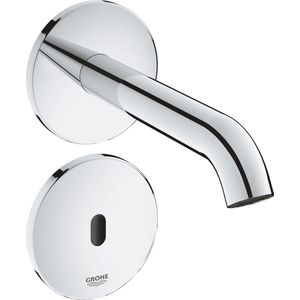 GROHE Essence Wastafelkraan Inbouw - uitloop 18.2cm - zonder waste - IR 230V zonder menging chroom 36447000