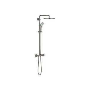 GROHE Euphoria XXL Regendoucheset Opbouw - hoofddouche 31cm - handdouche rond - brushed hard graphite 26075AL0