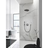 Grohe Rainshower Cosmopolitan 310 hoofddouche met muursteun ø31 Brushed Hard Graphite