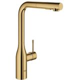 GROHE essence new Keukenkraan - hoog - draaibare/uittrekbare uitloop - cool sunrise glans 30270GL0