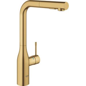 GROHE essence new Keukenkraan - hoog - draaibare/uittrekbare uitloop - cool sunrise geborsteld 30270gn0