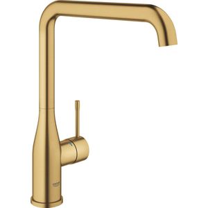 GROHE Essence Keukenmengkraan Hoge uitloop Cool Sunrise geborsteld (mat goud)