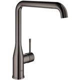 GROHE Essence New keukenkraan - Hoge uitloop - Hard Graphite (Antraciet glanzend)